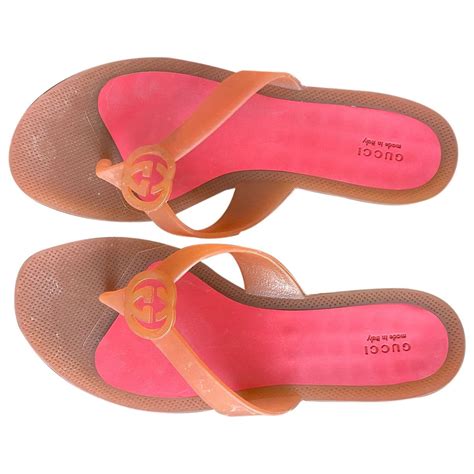 sandale gucci plastique|gucci sandals female.